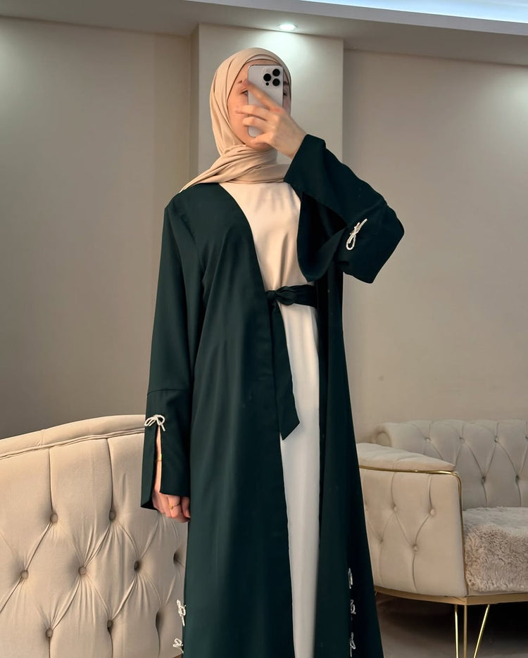Elegant Double Georgette Inner Dress with Embellished Gown