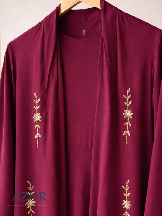 The Essential Embroidered Abaya