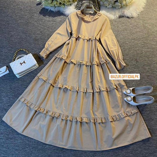 Ruffled Tiered Maxi Dress