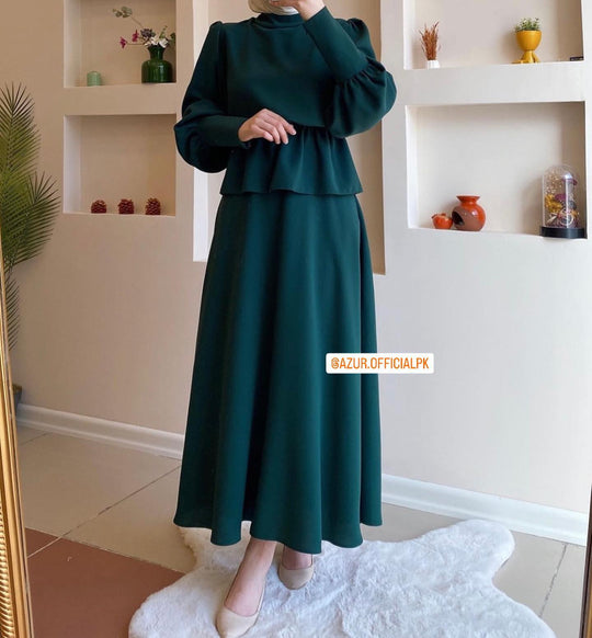 Peplum Elegance Co-Ord Set