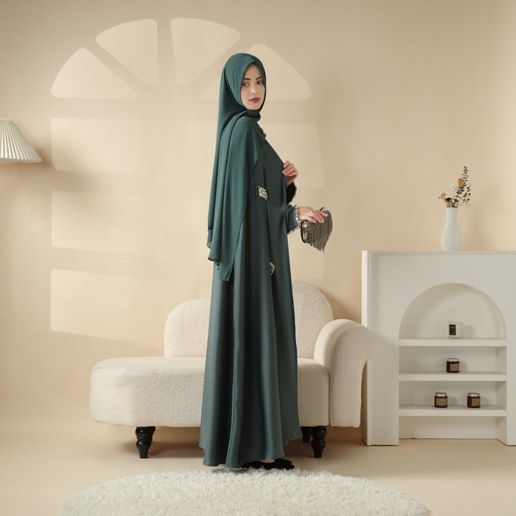 Graceful Cape Dress