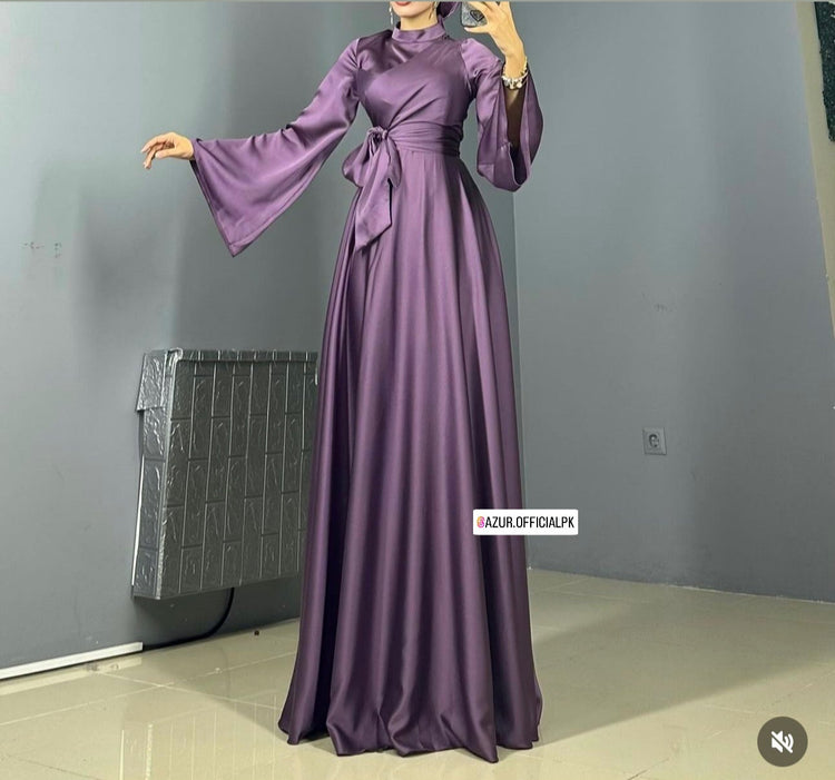Elegant Silk Gown