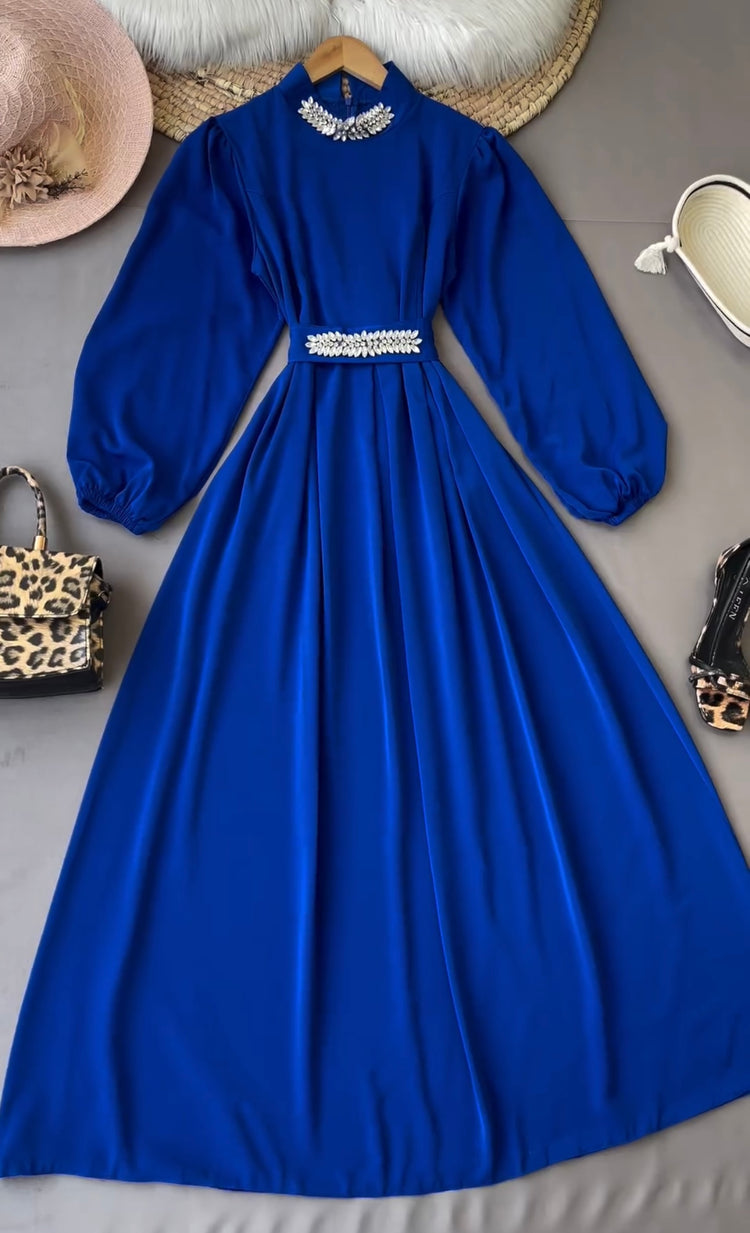 Elegant Embellished Georgette Dress