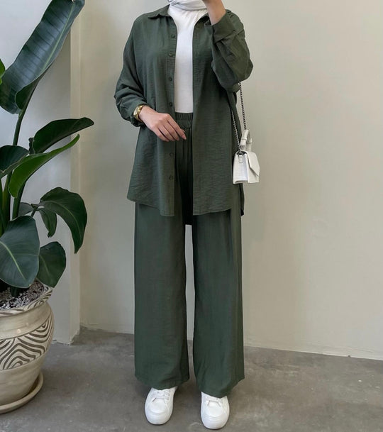 Casual Chic Cotton Co-ord Set