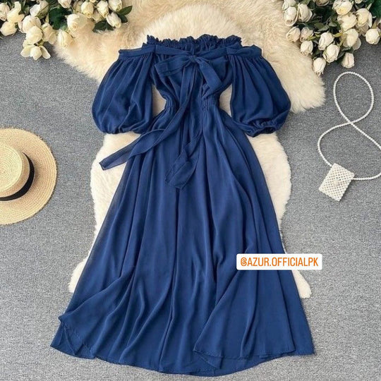 Off-Shoulder Elegance Dress