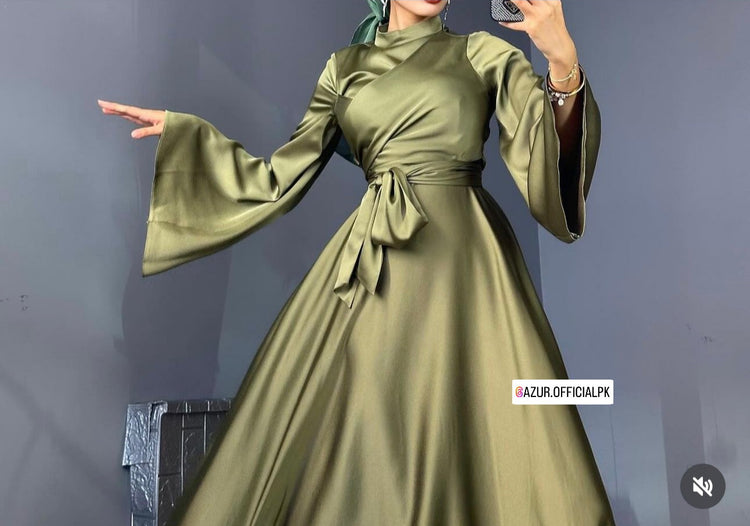 Elegant Silk Gown