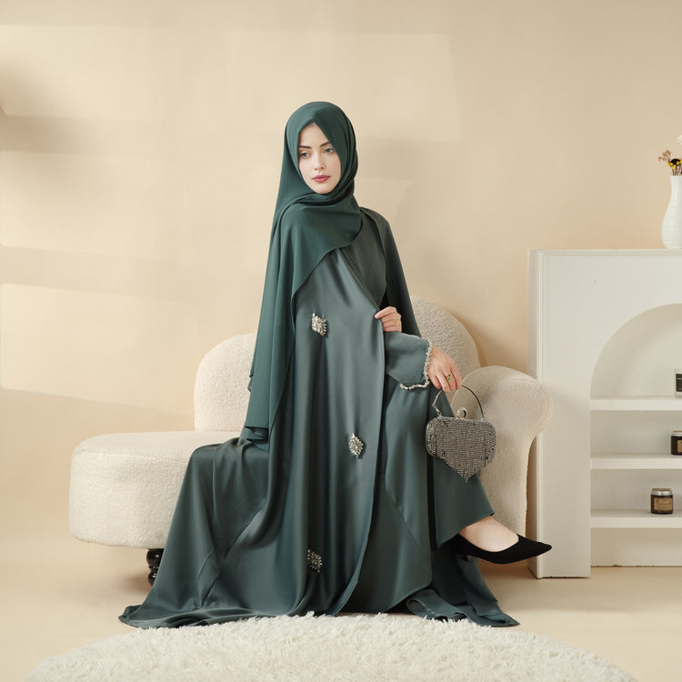 Graceful Cape Dress