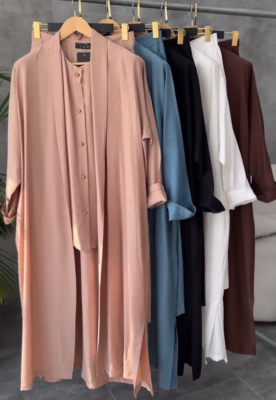 Elegant Three-Piece Co-Ord Set