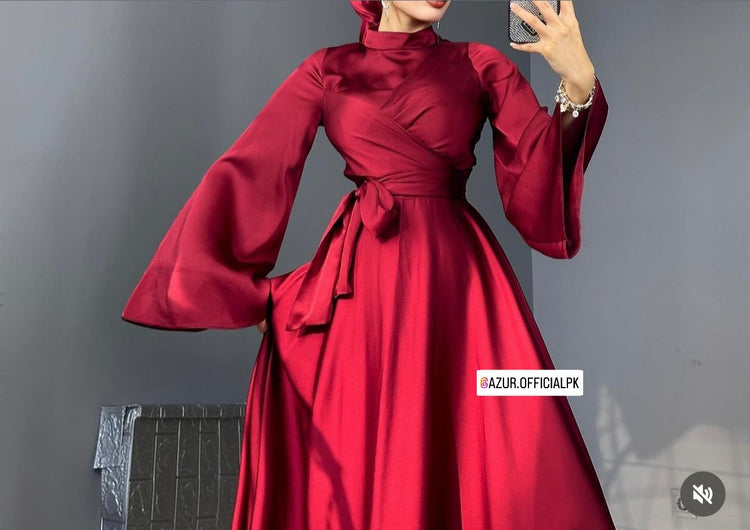 Elegant Silk Gown