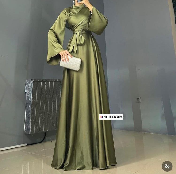 Elegant Silk Gown