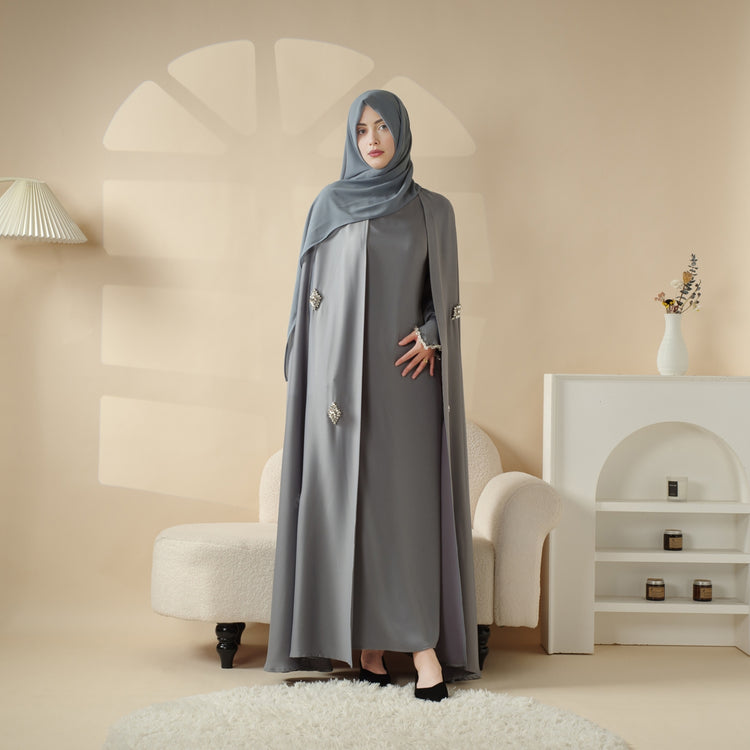 Graceful Cape Dress