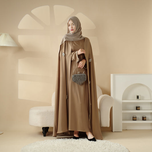 Graceful Cape Dress