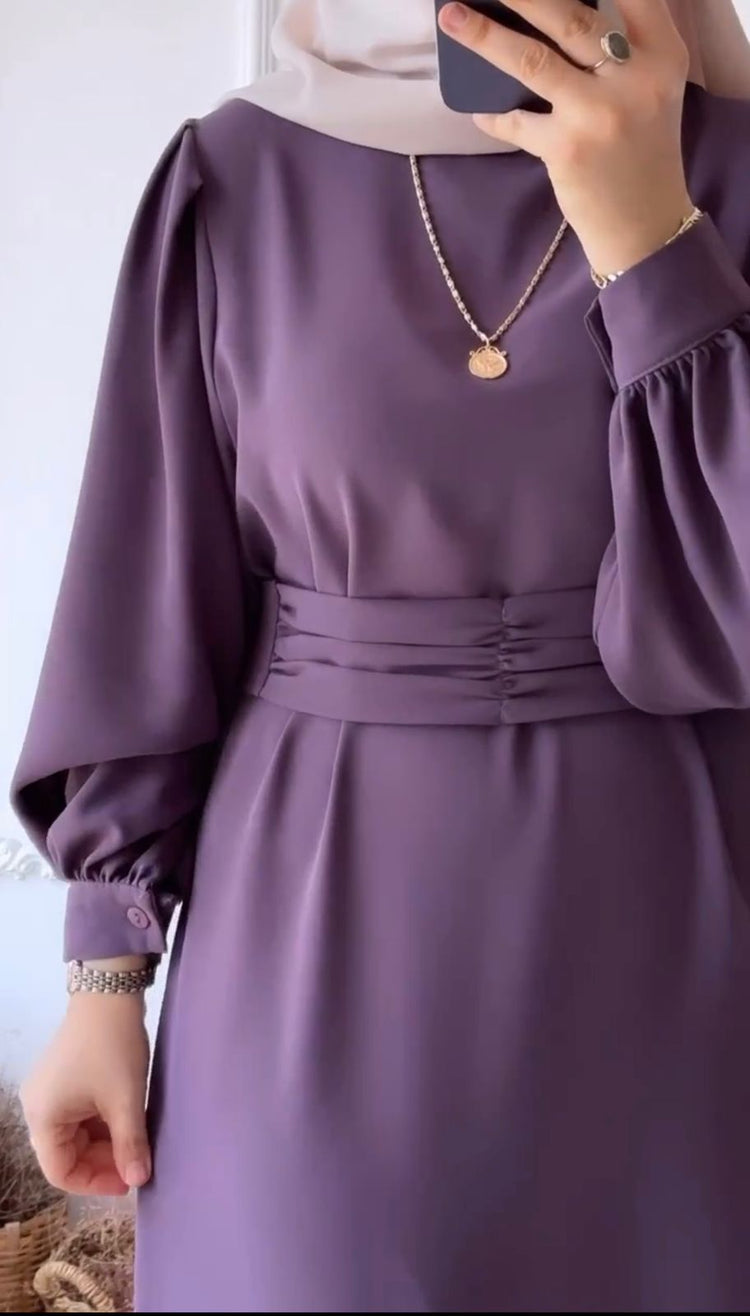 Elegant Double Georgette Abaya