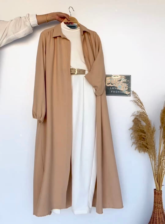 Elegant Three-Piece Double Georgette Set