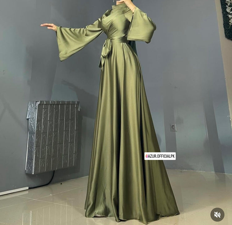 Elegant Silk Gown