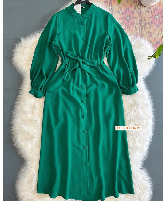 Button-Down Maxi Dress