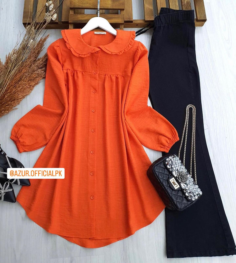 Chic Double Georgette Shirt & Trousers Set
