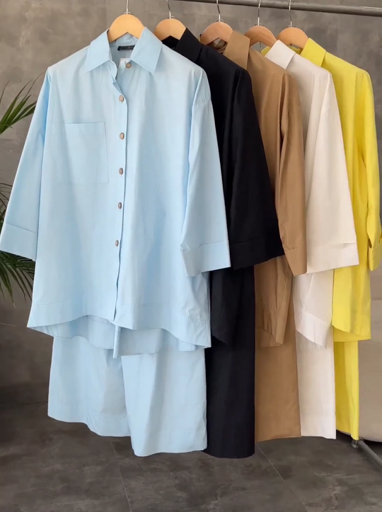 Classic Cotton Co-Ord Set