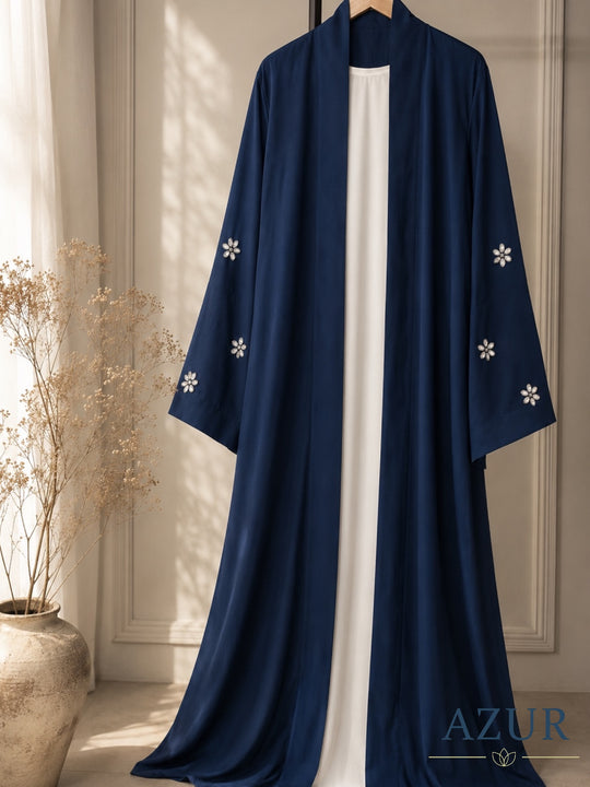 Sapphire Bloom Inner & Gown Set