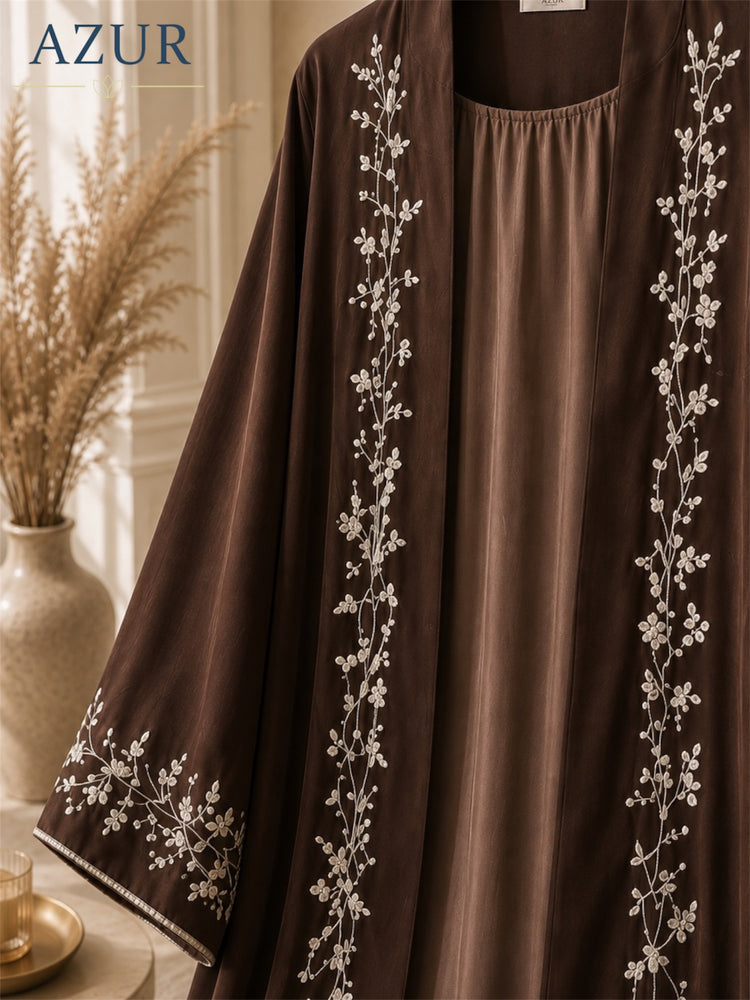 Sienna Embroidered Abaya Set