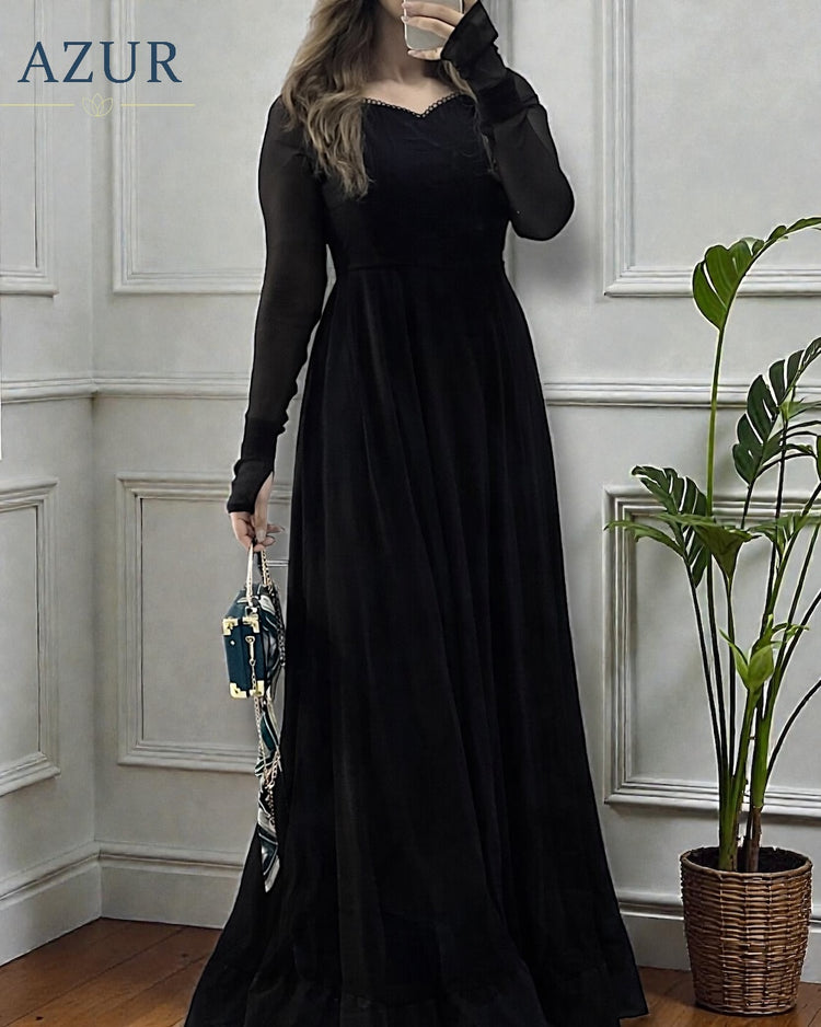 Soft Drape Chiffon Maxi