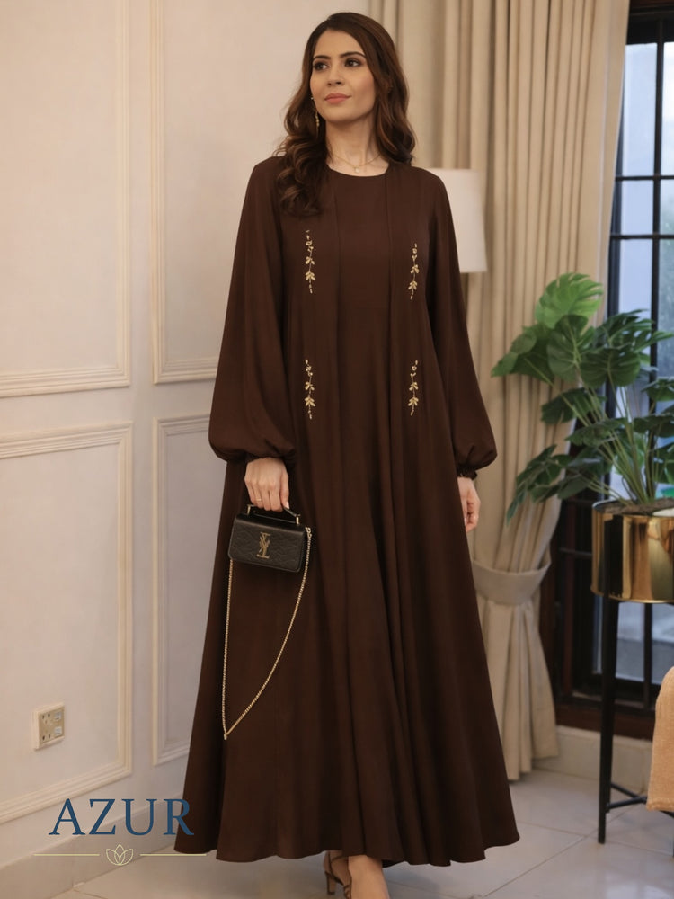 The Essential Embroidered Abaya