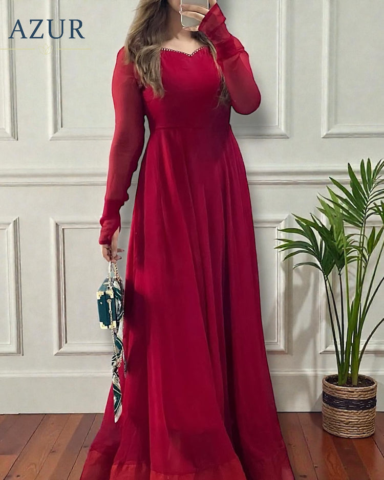 Soft Drape Chiffon Maxi