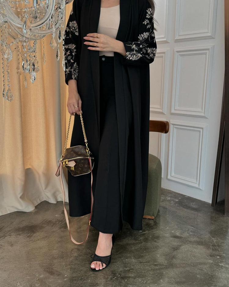 Elegant Embroidered Double Georgette Set