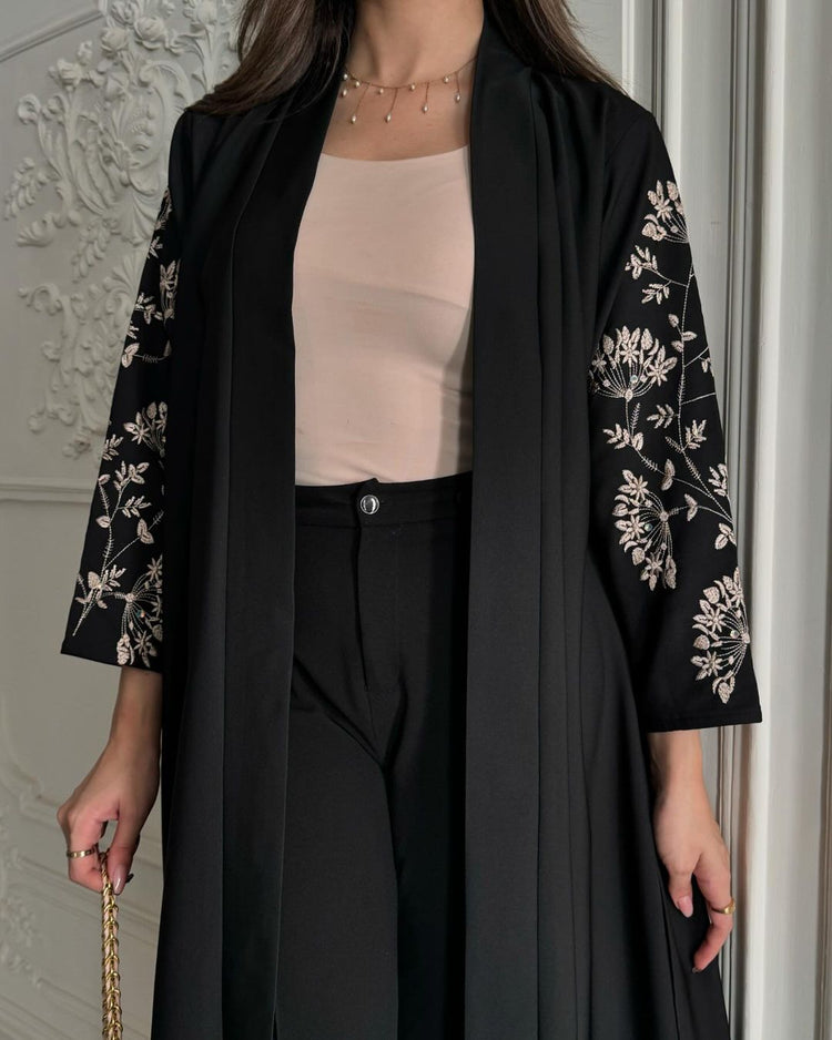 Elegant Embroidered Double Georgette Set