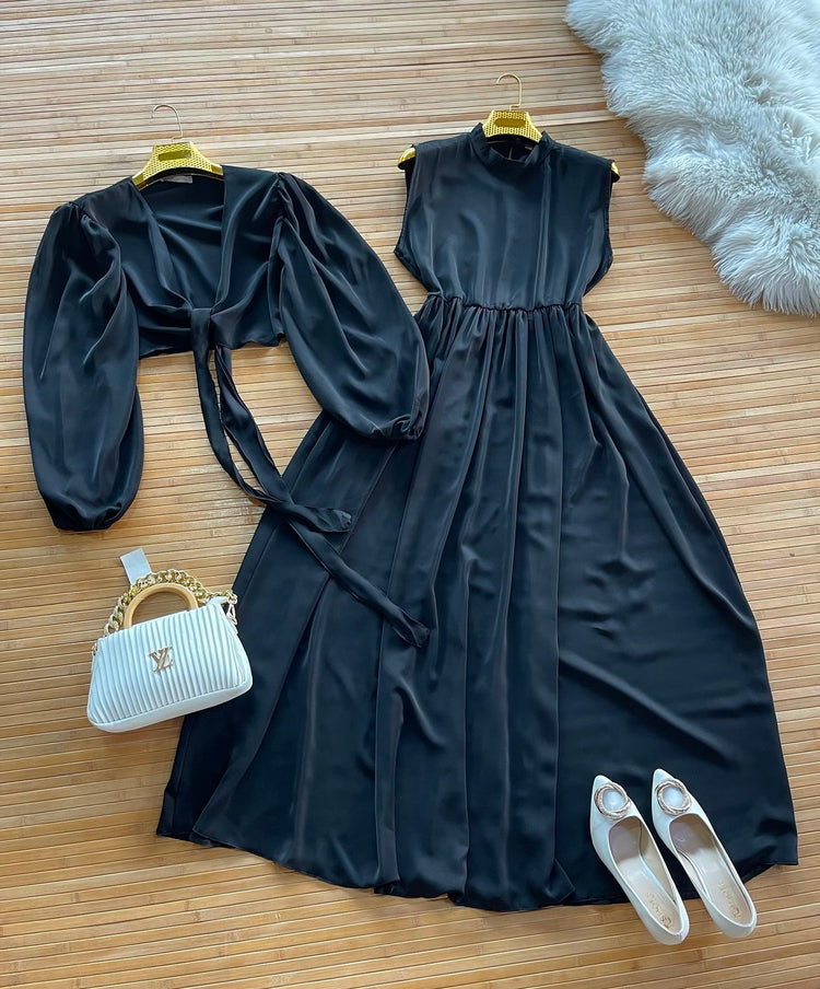 Elegant Double Georgette Two-Piece Set