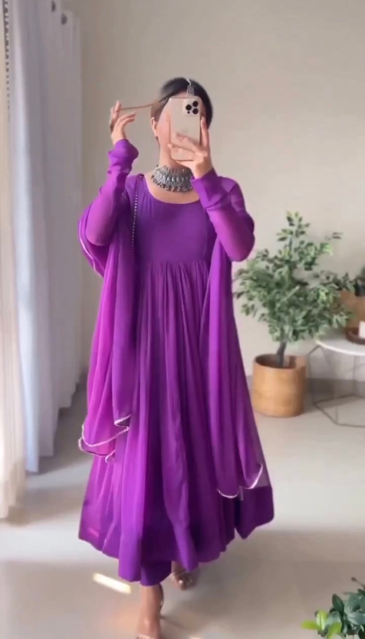 Ethereal Chiffon Maxi Set