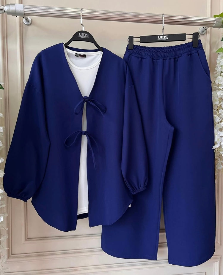 Chic Tie-Front Co-Ord Set