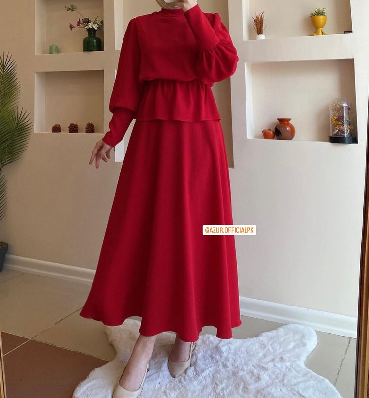 Peplum Elegance Co-Ord Set