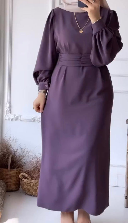 Elegant Double Georgette Abaya