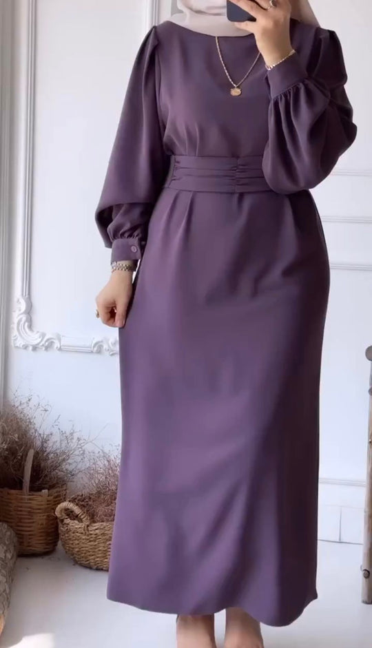 Elegant Double Georgette Abaya