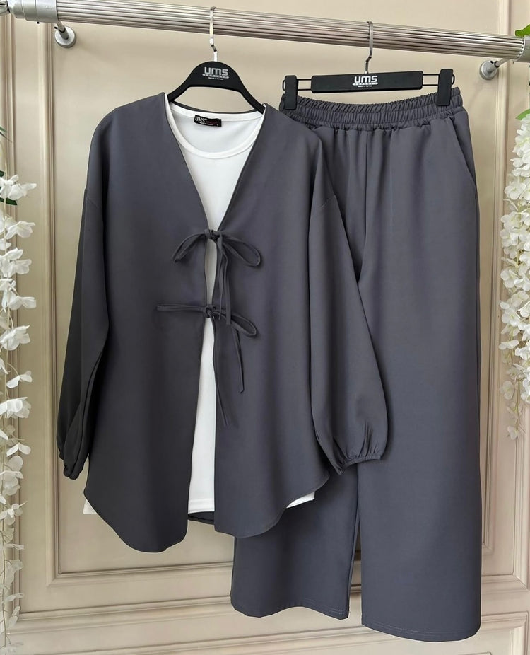 Chic Tie-Front Co-Ord Set