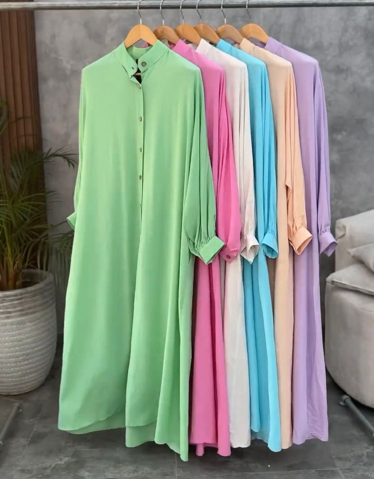Pleated Back Abaya – Elegant & Effortless