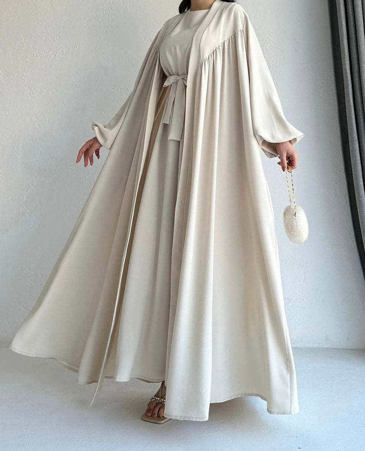 Classic Inner & Gown Abaya Set