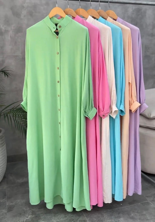 Pleated Back Abaya – Elegant & Effortless