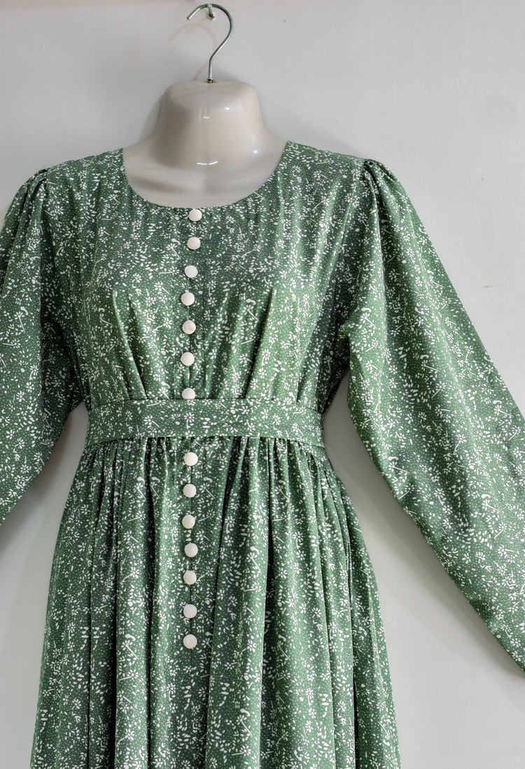 Classic Cotton Long Gown & Trousers Set