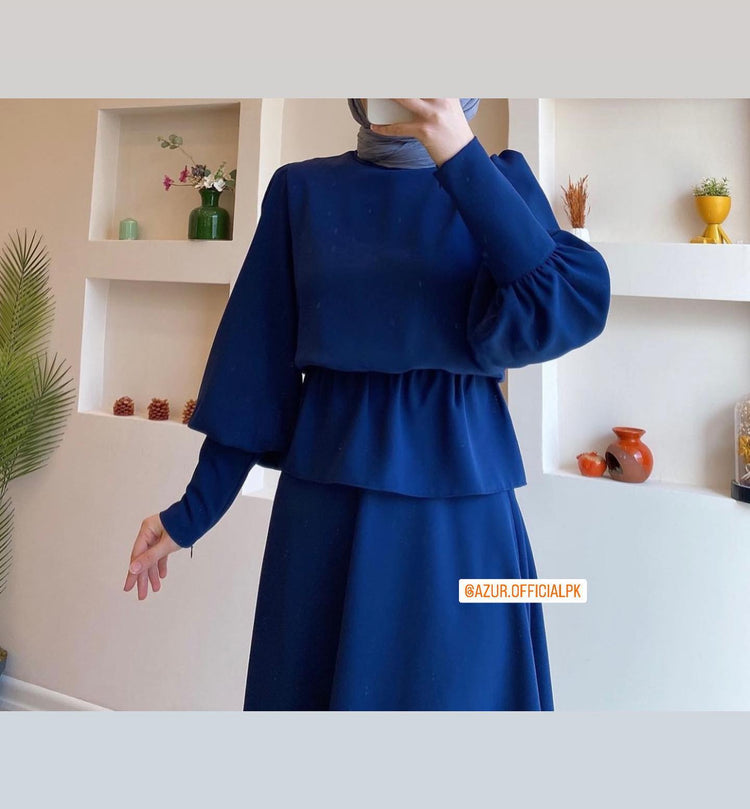 Peplum Elegance Co-Ord Set