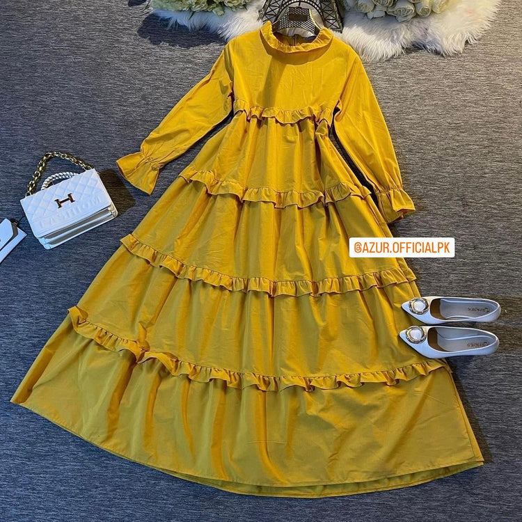 Ruffled Tiered Maxi Dress