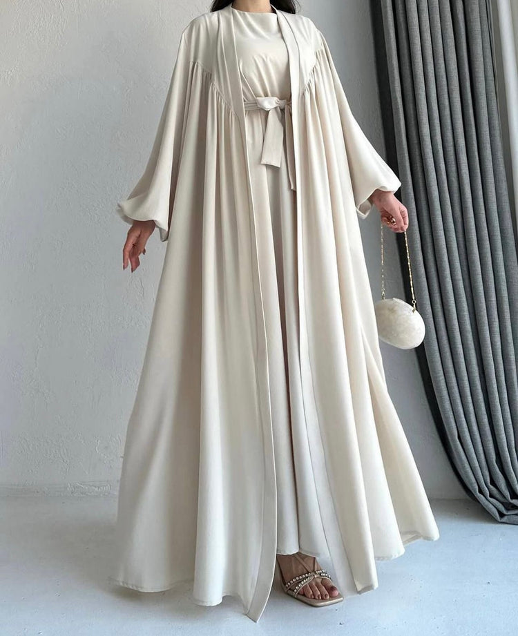 Classic Inner & Gown Abaya Set