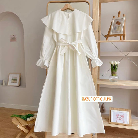 Elegant Ruffle Detail Dress