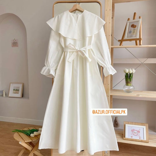 Elegant Ruffle Detail Dress