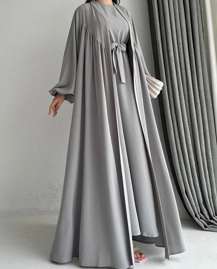 Classic Inner & Gown Abaya Set