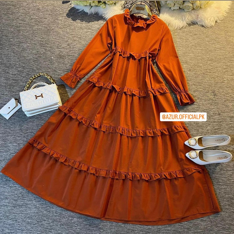 Ruffled Tiered Maxi Dress