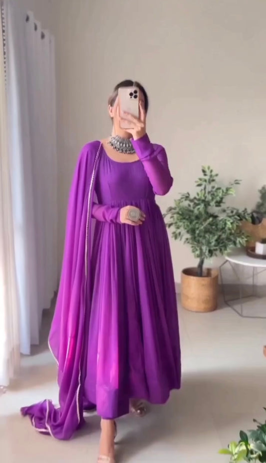 Ethereal Chiffon Maxi Set