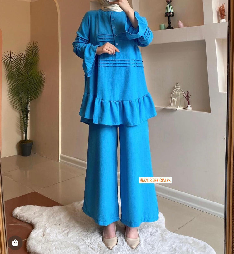 Ruffled Elegance Co-Ord Set