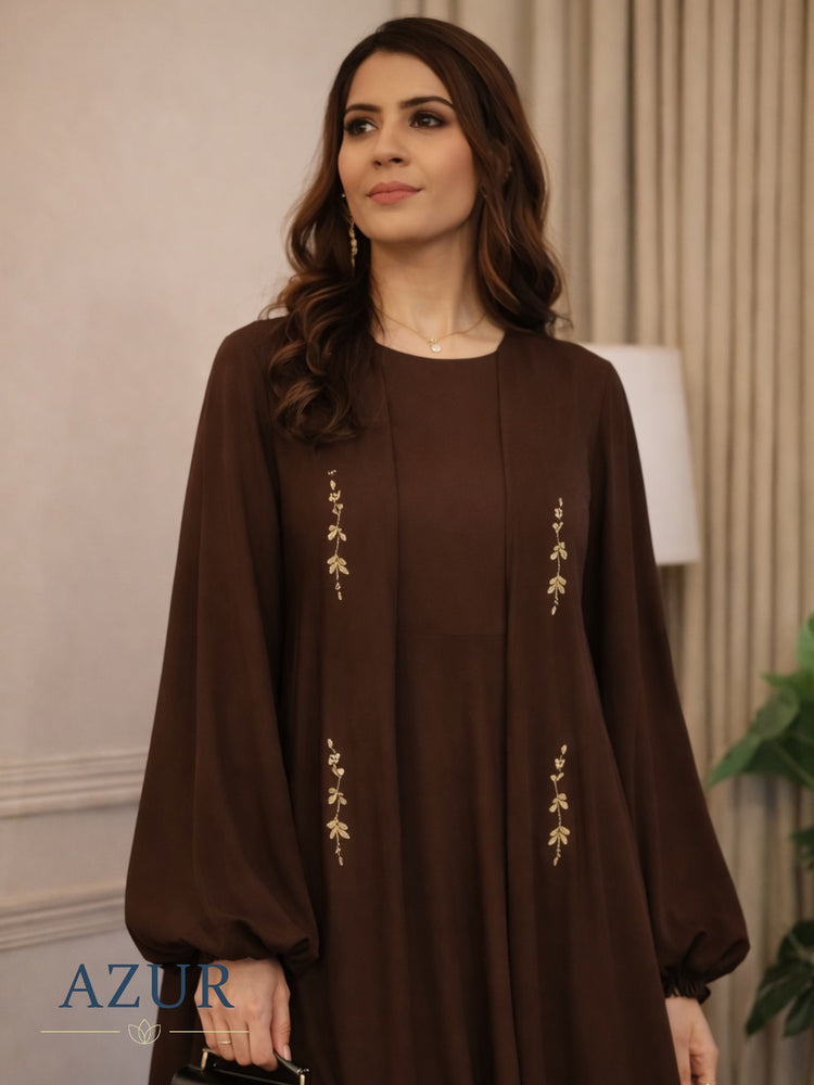 The Essential Embroidered Abaya